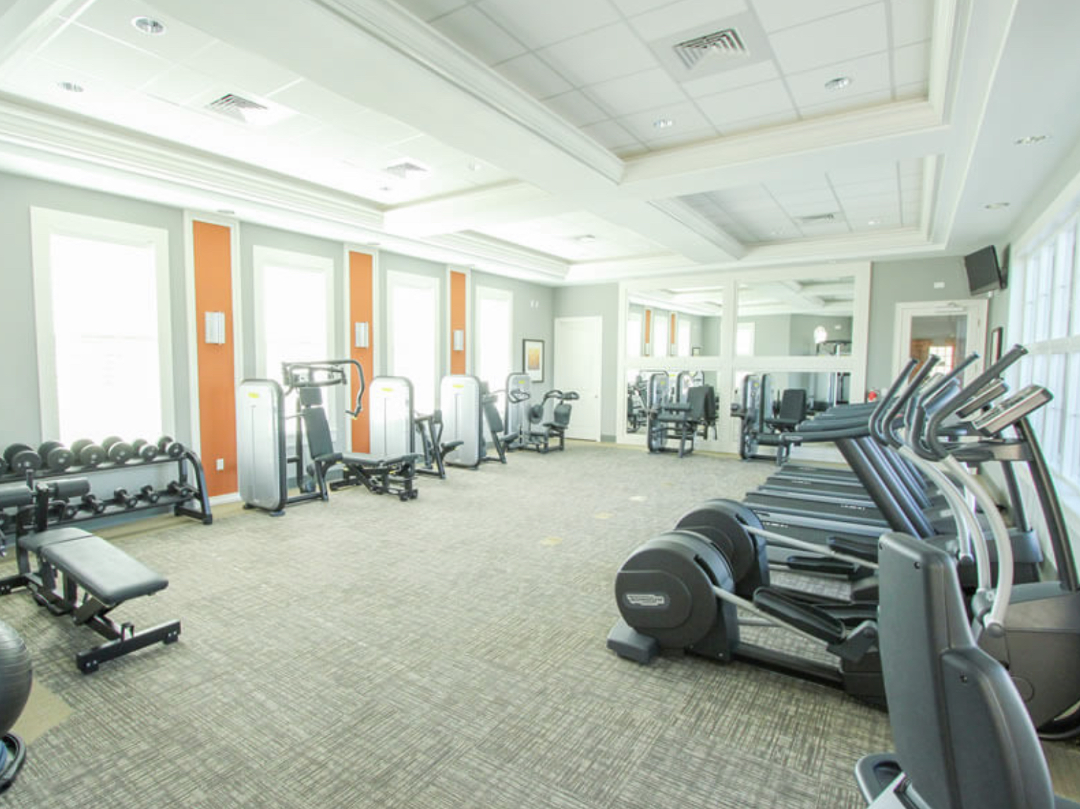 Resort fitness center