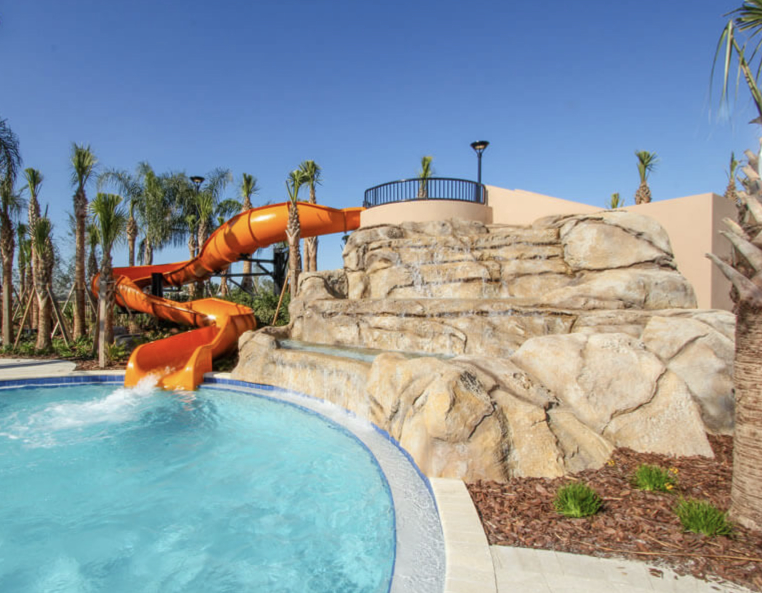 Resort water slide